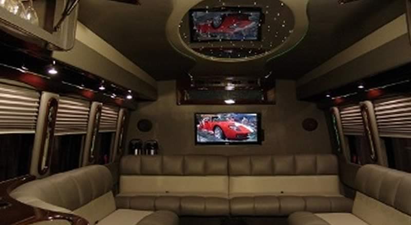 Luxury Motor Coach Interior
